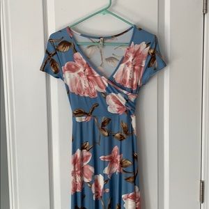 Maternity floral dress